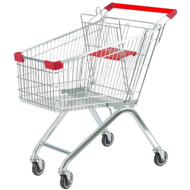 ΚΑΡΟΤΣΙ ΜΑΡΚΕΤ ΜΕΤΑΛΛΙΚΟ 240L 110x60x103cm VC 982