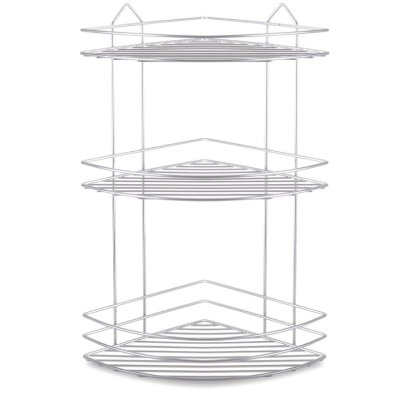 ΕΤΑΖΕΡΑ ΠΡΟΣΦΟΡΑ ΧΡΩΜΙΟΥ ΓΩΝΙΑΚΗ 3ΘΕΣΕΩΝ ΚΛΑΣΙΚΗ 34x24x47cm VC718 VIOSARP