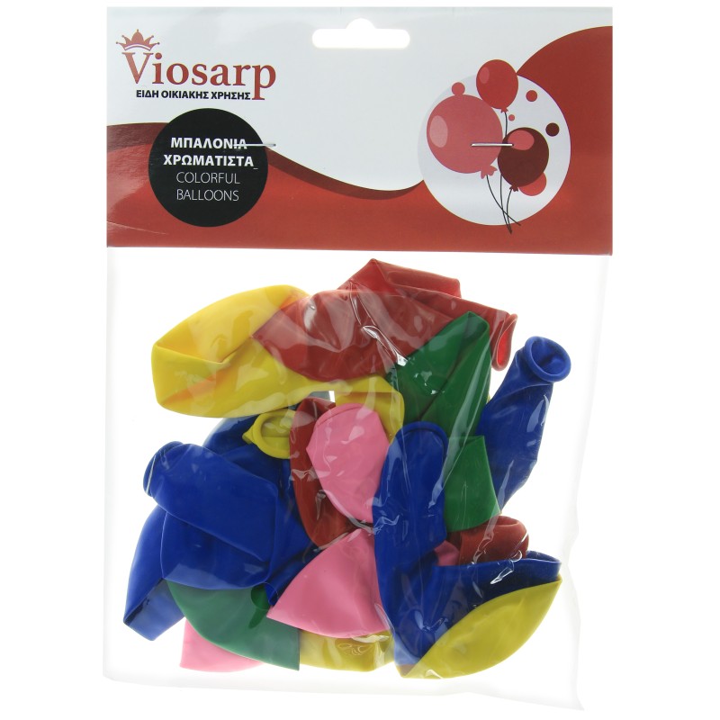 ΜΠΑΛΟΝΙΑ 10 15ΤΕΜ ΧΡΩΜΑΤΙΣΤΑ VC949-15