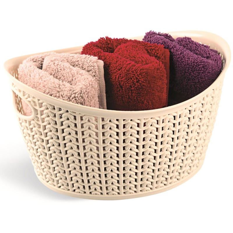 ΚΑΛΑΘΑΚΙ ΔΙΑΦΟΡΩΝ ΧΡΗΣΕΩΝ ΚΝΙΤ ΟΒΑΛ Μ-1167 3,3L 25x21x11cm VIOSARP