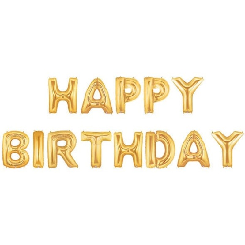 ΜΠΑΛΟΝΙ ΚΡΕΜΑΣΤΟ HAPPY BIRTHDAY VC1611 ΜΕΤΑΛΙΖΕ PARTY