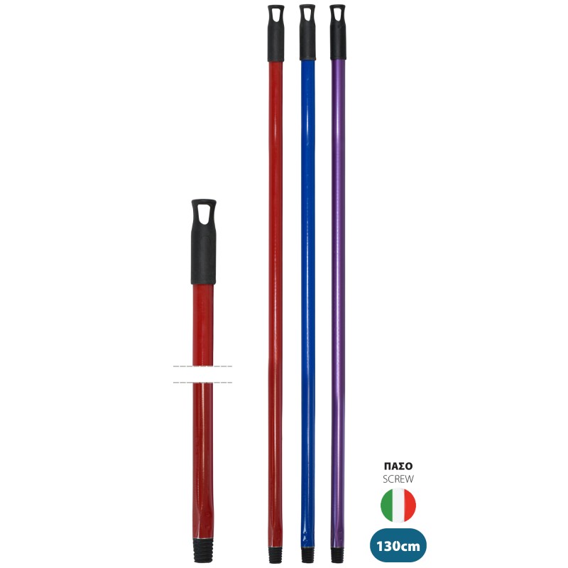 ΚΟΝΤΑΡΙ ΣΤΡΟΓΓΥΛΟ ΒΑΜΜΕΝΟ ΨΙΛΟ ΠΑΣΟ 130cm VIOSARP