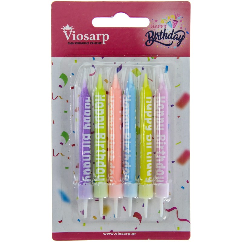 ΚΕΡΙ PARTY ΧΡΩΜΑΤΙΣΤΟ ΣΕΤ 6ΤΜΧ VC1923