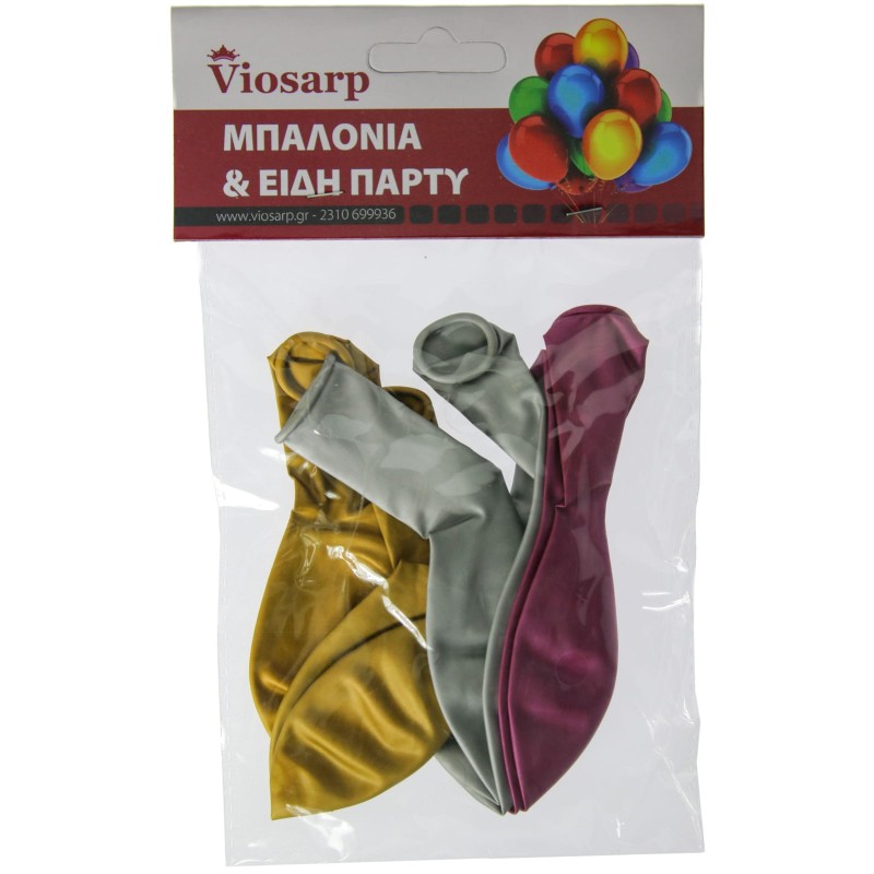 ΜΠΑΛΟΝΙΑ PARTY ΜΕΤΑΛΙΖΕ 6ΤΜΧ VC951-6