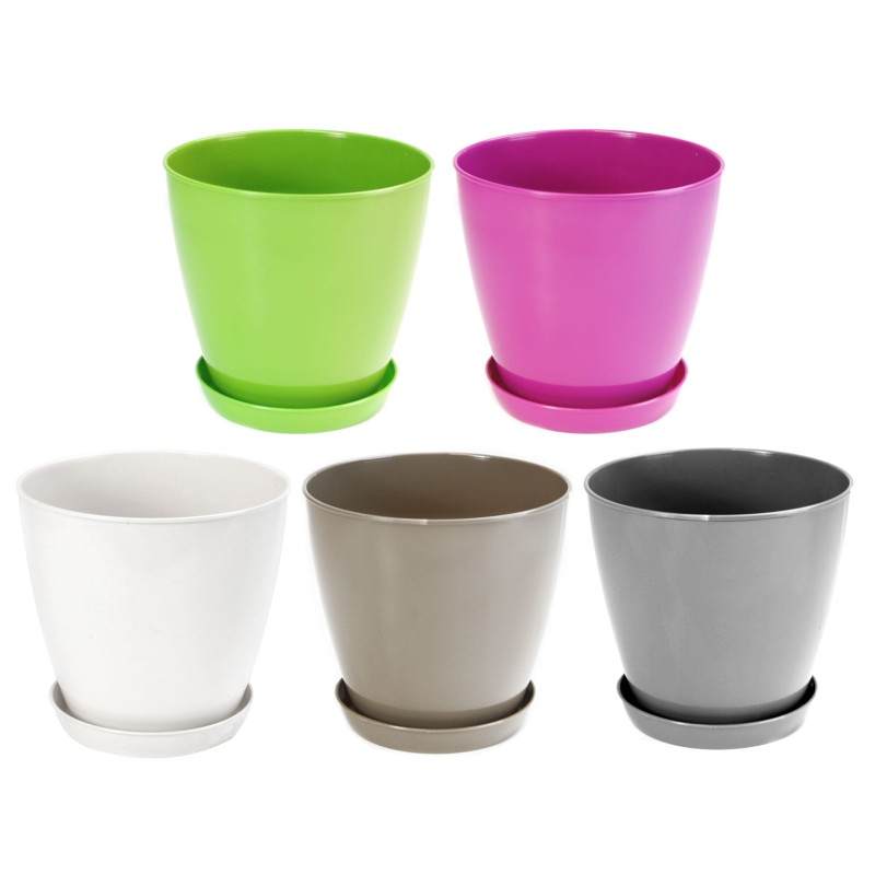 ΓΛΑΣΤΡΑ LISA ΣΤΡΟΓΓΥΛΗ 28cm + ΠΙΑΤΟ ΜΕ ΧΡΩΜΑ VIOSARP