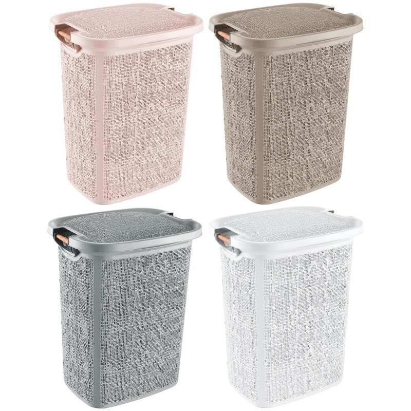 ΚΑΛΑΘΙ ΑΠΛΥΤΩΝ ΜΕ ΞΥΛΙΝΗ ΛΑΒΗ ΤΡ605-606 60L