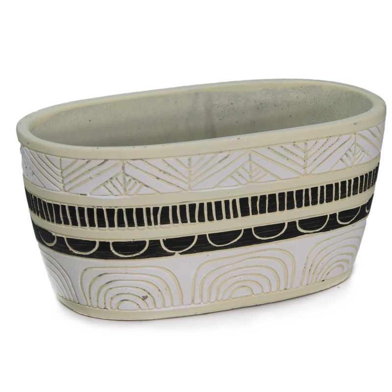 ΖΑΡΤΙΝΙΕΡΑ ΚΕΡΑΜΙΚΗ ΣΧΕΔΙΟ ΛΩΡΙΔΑ 23x13x11cm