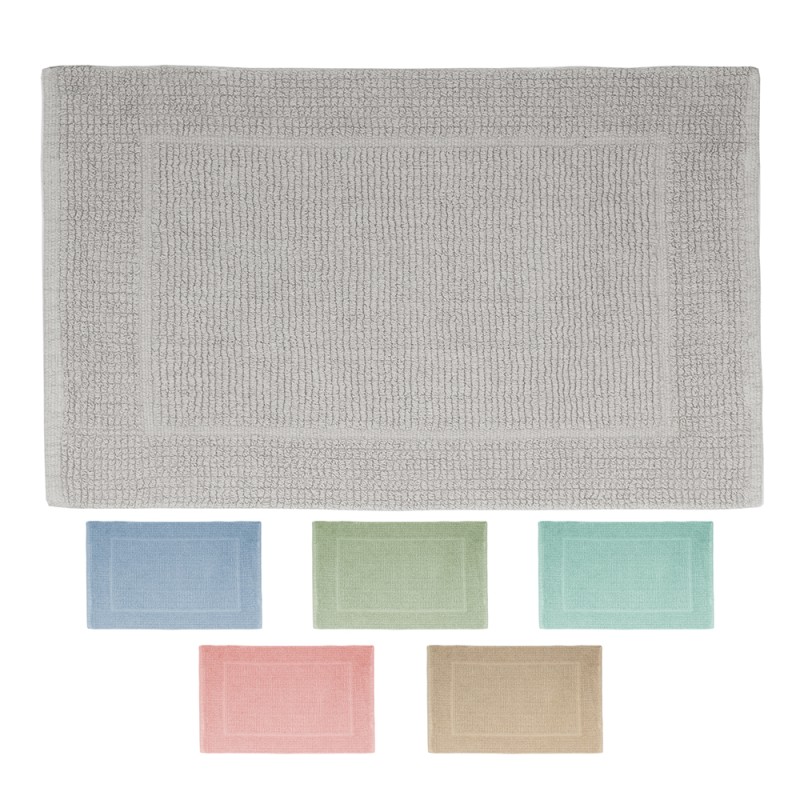 ΠΑΤΑΚΙ ΜΠΑΝΙΟΥ ΒΑΜΒΑΚΕΡΟ COTTON ΣΧΕΔΙΟ ΠΛΑΙΣΙΟ 50x70cm Νο39082