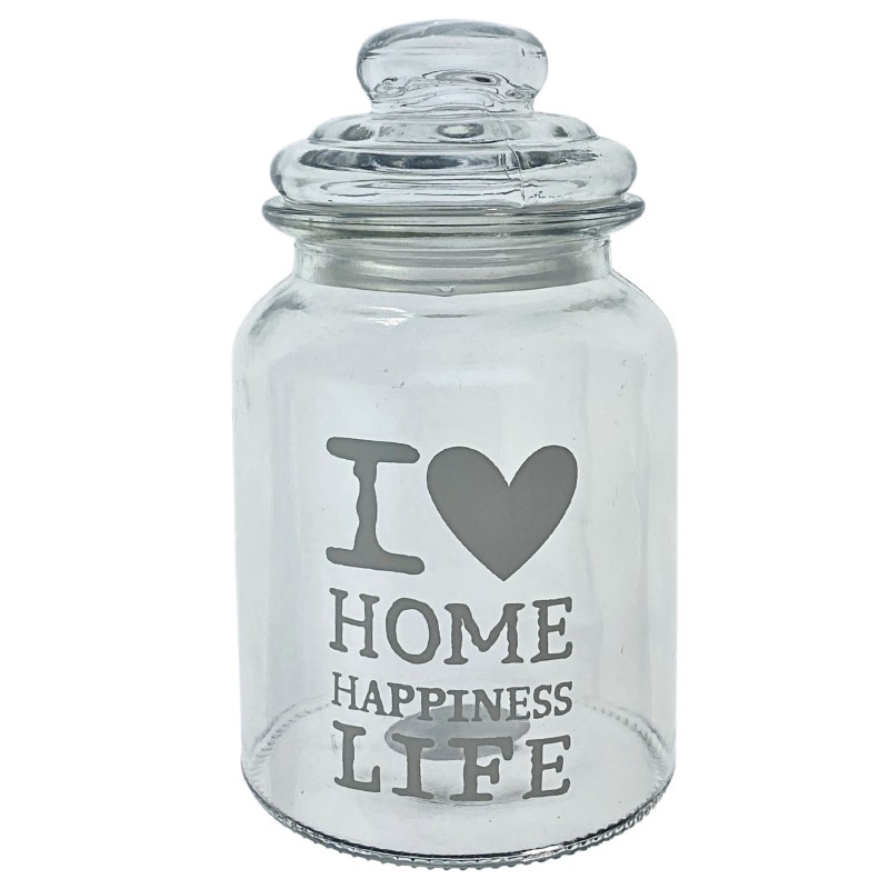 ΒΑΖΟ ΓΥΑΛΙΝΟ ΜΕ ΚΑΠΑΚΙ 1000ml 19x11cm FY105-2 VIOSARP