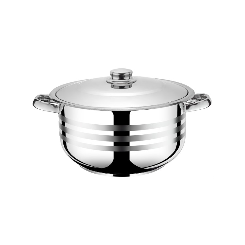 ΚΑΤΣΑΡΟΛΑ ΑΝΟΞΕΙΔΩΤΗ ΒΑΘΕΙΑ ΜΕ ΑΝΟΞΕΙΔΩΤΟ ΚΑΠΑΚΙ 22x12cm 4L VIOSARP