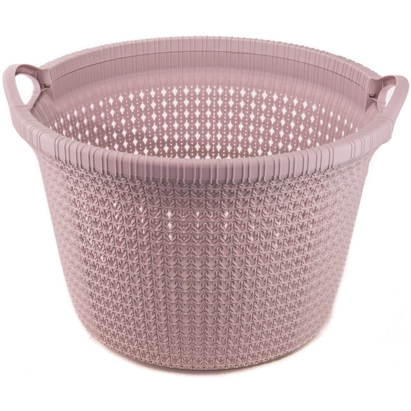 ΚΑΛΑΘΙ ΡΟΥΧΩΝ R-8034 ΠΛΕΚΤΟ ΣΤΡΟΓΓΥΛΟ 35L 50x33cm