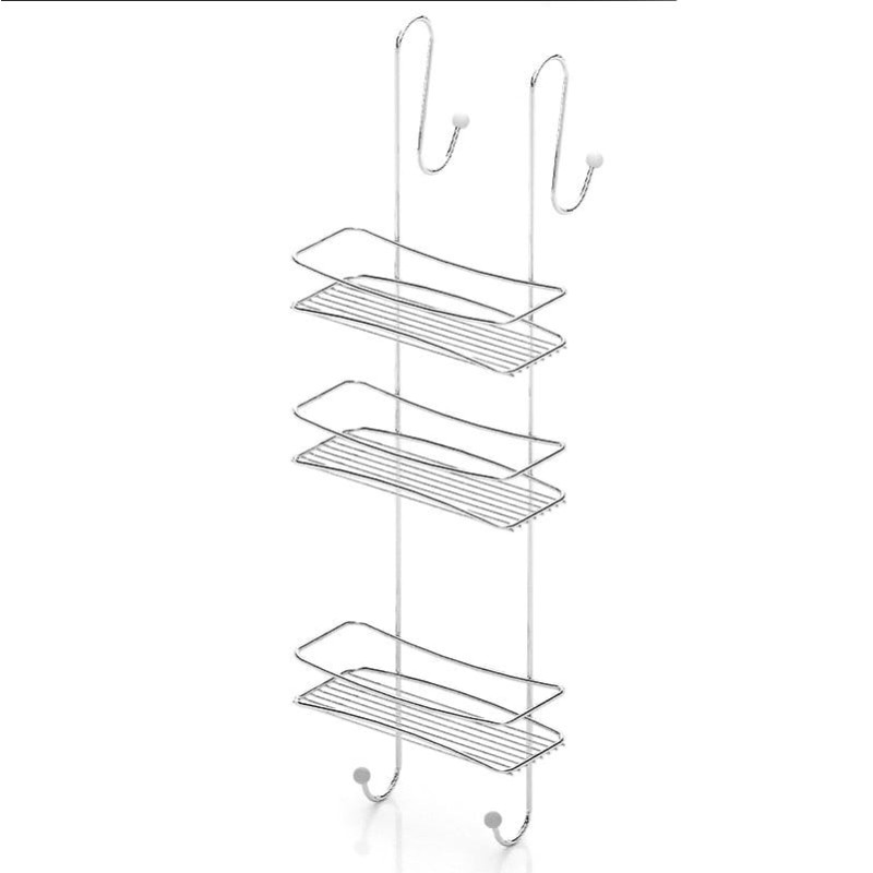 ΕΤΑΖΕΡΑ ΧΡΩΜΙΟΥ 3ΘΕΣΕΩΝ ΜΕ ΓΑΝΤΖΟΥΣ ΕΜΠΡΟΣ-ΠΙΣΩ BK066