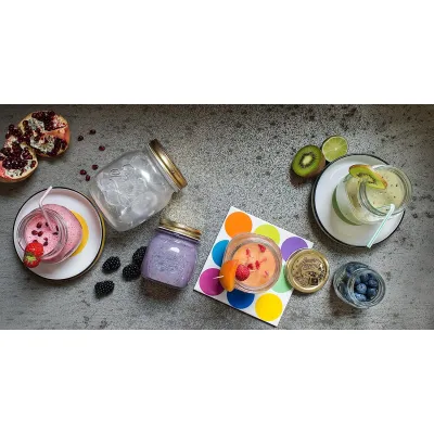 ΒΑΖΟ ΓΥΑΛΙΝΟ ΜΕ ΧΡΥΣΟ ΚΑΠΑΚΙ ΣΧΕΔΙΟ FY2101M-CB1519 500ml