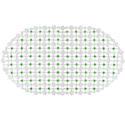 ΤΑΠΕΤΟ VC071 ΜΠΑΝΙΟΥ ΟΒΑΛ ΔΙΑΦΑΝΟ 70x40cm