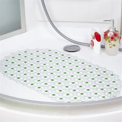 ΤΑΠΕΤΟ VC071 ΜΠΑΝΙΟΥ ΟΒΑΛ ΔΙΑΦΑΝΟ 70x40cm