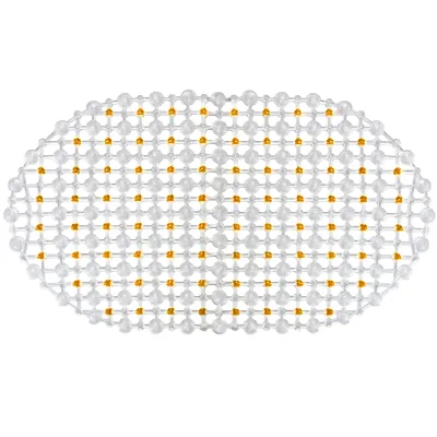 ΤΑΠΕΤΟ VC071 ΜΠΑΝΙΟΥ ΟΒΑΛ ΔΙΑΦΑΝΟ 70x40cm