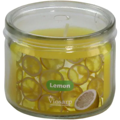 ΚΕΡΙ ΑΡΩΜΑΤΙΚΟ ΣΕ ΓΥΑΛΙΝΟ ΒΑΖΑΚΙ 6,5x6,5x5cm Νο17912