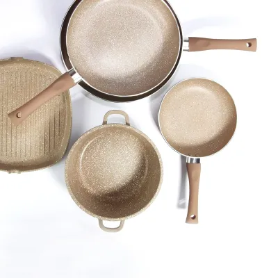 ΤΗΓΑΝΙ ΓΚΡΙΛΙΕΡΑ 28x28cm ΜΕ ΑΝΤΙΚΟΛΛΗΤΙΚΗ ΕΠΙΣΤΡΩΣΗ ΠΕΤΡΑ  No20882