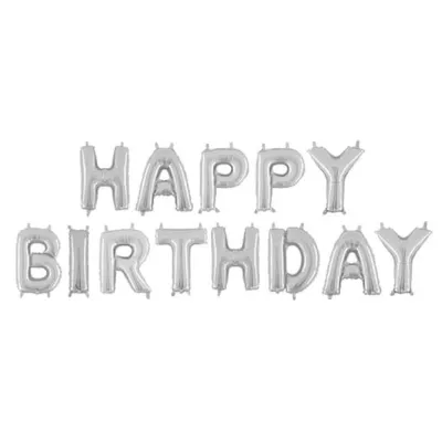 ΜΠΑΛΟΝΙ ΚΡΕΜΑΣΤΟ HAPPY BIRTHDAY VC1611 ΜΕΤΑΛΙΖΕ PARTY