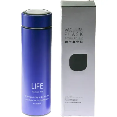 ΘΕΡΜΟ ΜΕ ΣΗΤΑ ΑΝΟΞΕΙΔΩΤΟ VC1637 500ml 6,8x22,5cm VIOSARP