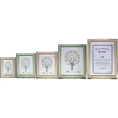 ΚΟΡΝΙΖΑ ΤΥΠΟΥ ΞΥΛΟ ΜΕ ΜΕΤΑΛΙΖΕ ΠΛΑΙΣΙΟ 13x18cm VC2029-3