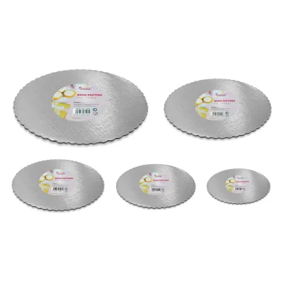 ΒΑΣΗ ΧΑΡΤΙΝΗ ΓΙΑ ΓΛΥΚΑ 20cm 3 ΤΕΜΑΧΙΩΝ VC2077-1