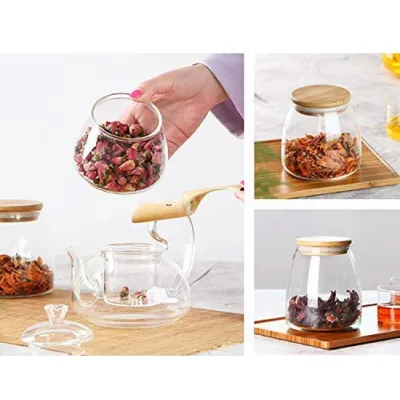 ΒΑΖΟ ΓΥΑΛΙΝΟ ΜΕ ΞΥΛΙΝΟ ΚΑΠΑΚΙ FY11110 600ml