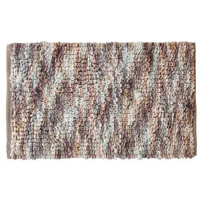 ΠΑΤΑΚΙ ΜΠΑΝΙΟΥ ΒΑΜΒΑΚΕΡΟ COTTON ΣΧΕΔΙΟ ΠΛΕΞΗ 50x80CM Νο31475