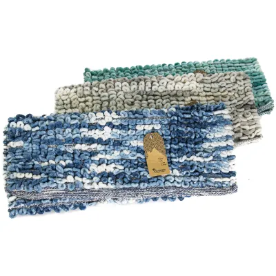 ΠΑΤΑΚΙ ΜΠΑΝΙΟΥ ΒΑΜΒΑΚΕΡΟ COTTON ΣΧΕΔΙΟ ΠΛΕΞΗ 50x80CM Νο31475