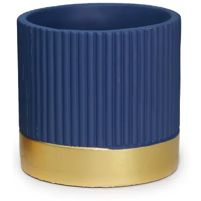 ΓΛΑΣΤΡΑ ΚΕΡΑΜΙΚΗ ΣΧΕΔΙΟ LUX GOLD 14x14x13cm