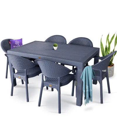 ΤΡΑΠΕΖΙ ΠΡΟΣΦΟΡΑ ΠΛΑΣΤΙΚΟ ΣΧΕΔΙΟ RATΤAN(ΚΑΦΕ-ΑΝΘΡΑΚΙ-ΜΑΥΡΟ) 90x150cm