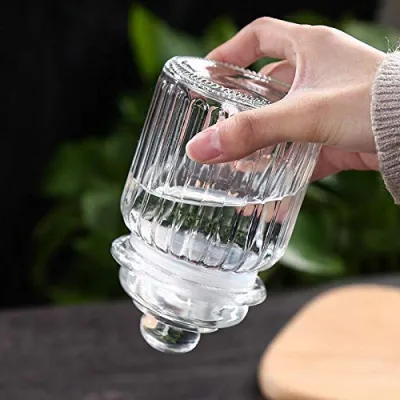 ΒΑΖΟ ΓΥΑΛΙΝΟ ΡΙΓΕ ΜΕ ΚΑΠΑΚΙ FY2111M 260ml