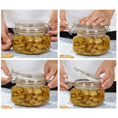 ΒΑΖΟ ΓΥΑΛΙΝΟ ΜΕ ΑΣΦΑΛΕΙΑ ΚΑΙ ΚΑΠΑΚΙ 500ml 10x11cm FY2003Y VIOSARP