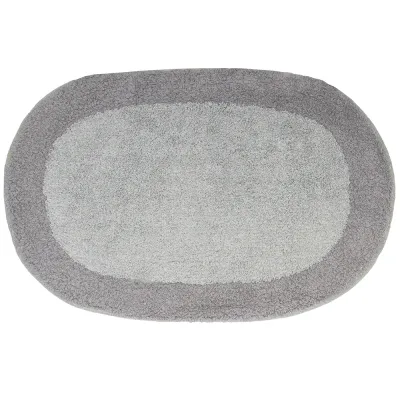 ΠΑΤΑΚΙ ΜΠΑΝΙΟΥ ΒΑΜΒΑΚΕΡΟ COTTON ΟΒΑΛ ΧΡΩΜΑΤΙΣΤΟ 50x70CM No40491