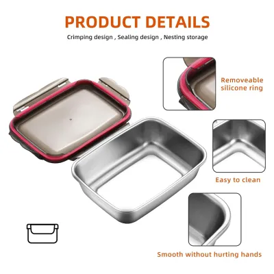 ΦΑΓΗΤΟΔΟΧΕΙΟ ΑΝΟΞΕΙΔΩΤΟ ΟΡΘΟΓΩΝΙΟ ΜΕ ΚΑΠΑΚΙ ΑΣΦΑΛΕΙΑΣ VC2392-4 2,9L VIOSARP