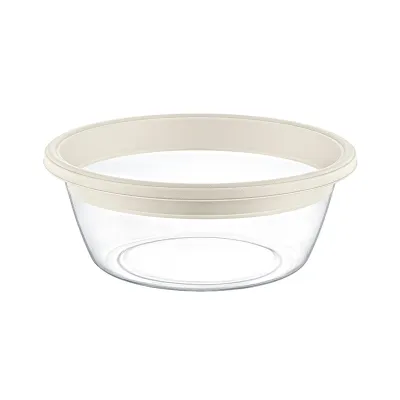 ΛΕΚΑΝΗ ΣΤΡΟΓΓΥΛΗ LUX 2.7L 24.2x9.5cm TRN-301-05