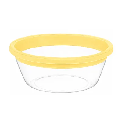 ΛΕΚΑΝΗ ΣΤΡΟΓΓΥΛΗ LUX 4.3L 28.2x11cm TRN-302-05