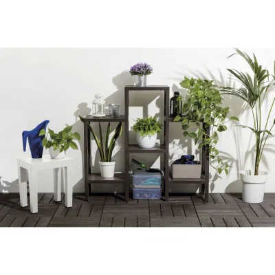 ΡΑΦΙΕΡΑ ΠΛΑΣΤΙΚΗ ΠΟΛΥΕΠΙΠΕΔΗ ΤΥΠΟΥ ΞΥΛΟ ΜΑΥΡΗ BRNS.1108