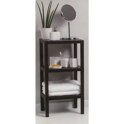 ΡΑΦΙΕΡΑ ΠΡΟΣΦΟΡΑ ΠΛΑΣΤΙΚΗ 3ΘΕΣΕΩΝ ΤΥΠΟΥ ΞΥΛΟ ΓΚΡΙ/ΜΑΥΡΟ/ΚΑΦΕ OMS-3102 38X29X74