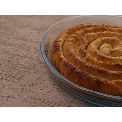 ΠΥΡΙΜΑΧΟ ΣΚΕΥΟΣ ΓΥΑΛΙΝΟ ΣΤΡΟΓΓΥΛΟ  ΚΩΔ.45044 26cm