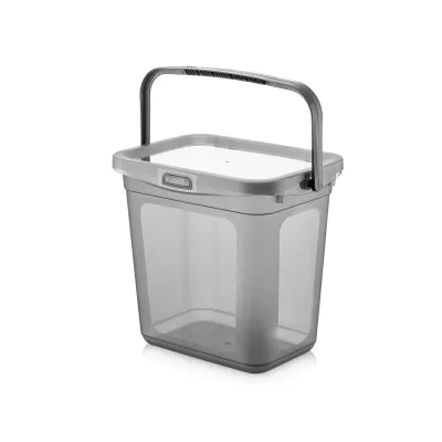 ΔΟΧΕΙΟ ΔΙΑΦΑΝΟ ΔΙΑΦΟΡΩΝ ΧΡΗΣΕΩΝ ΜΕ ΧΕΡΟΥΛΙ ΑΚ493 6L 24x18x24cm VIOSARP