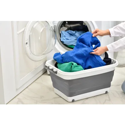 ΚΟΥΤΙ ΑΠΟΘΗΚΕΥΣΗΣ ΣΙΛΙΚΟΝΗΣ ΠΤΥΣΣΟΜΕΝΟ ΜΕ ΡΟΔΕΣ ΑΚ7990 45L 61x45x30,4cm VIOSARP