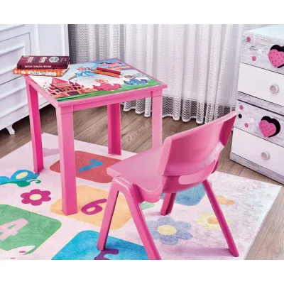 ΤΡΑΠΕΖΑΚΙ ΠΑΙΔΙΚΟ ΜΕ ΣΧΕΔΙΟ TRN-052 48x48x40cm