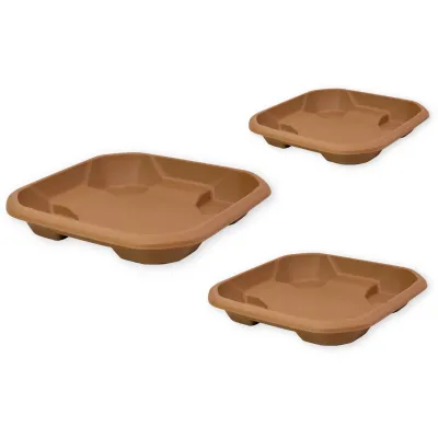 ΠΙΑΤΟ VIOSARP ΤΕΤΡΑΓΩΝΟ ΠΛΑΣΤΙΚΟ 32x32x5,3cm Νο317